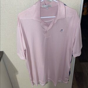 Light Pink Men's Polo Shirt